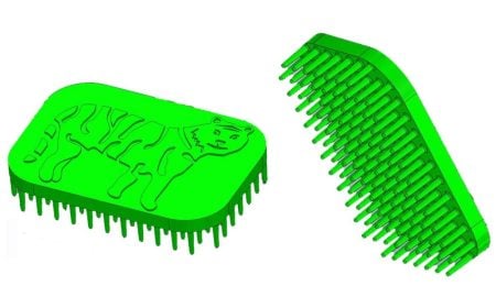 Tactile Tiger Brush