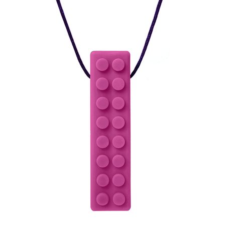Brick Stick Textured Chew Necklace
