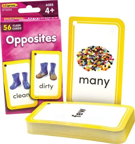 Opposites Flashcards Edupress
