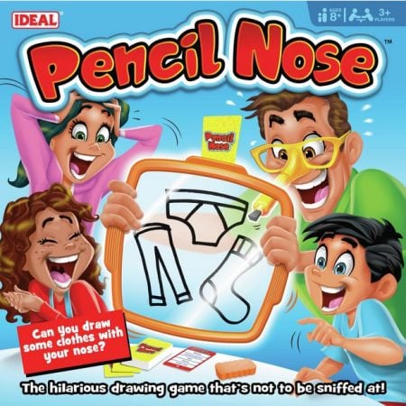 Pencil Nose Game