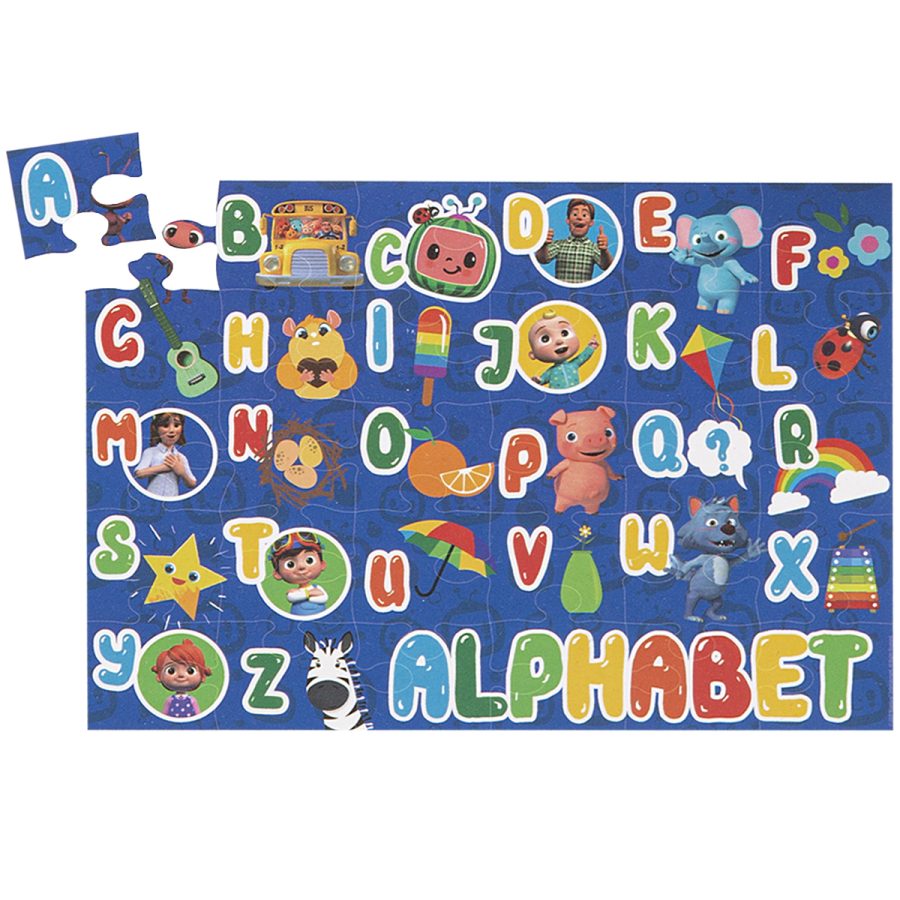 Cocomelon Alphabet Floor Puzzle Rhimamory