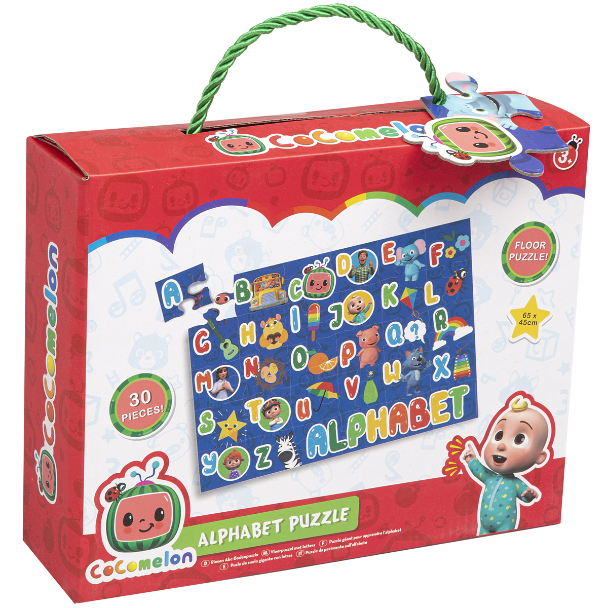 Cocomelon Alphabet Floor Puzzle Rhimamory