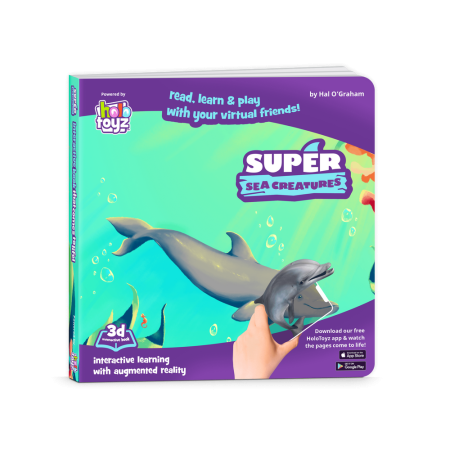 Holotoyz Super Sea Creatures Book