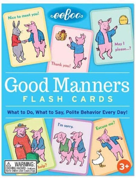 Good Manners Conversation Flashcards
