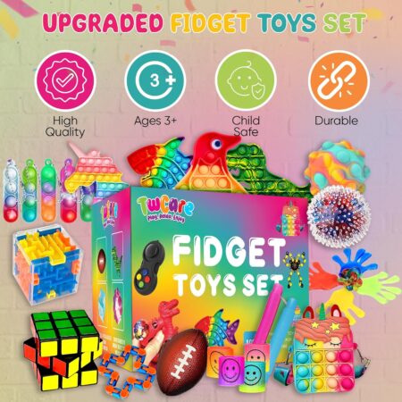 Fidget Toy Set 120 Piece Pack