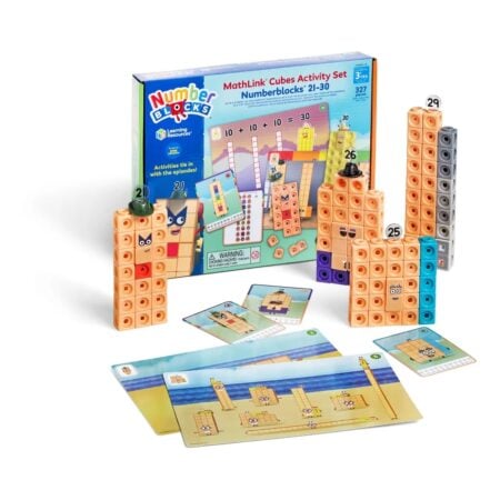 NumberBlocks Mathlink Cubes 21-30