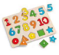 Wooden Number Puzzle