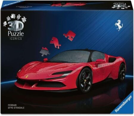 3D Ferrari SF90 Stradale 108 Piece Puzzle