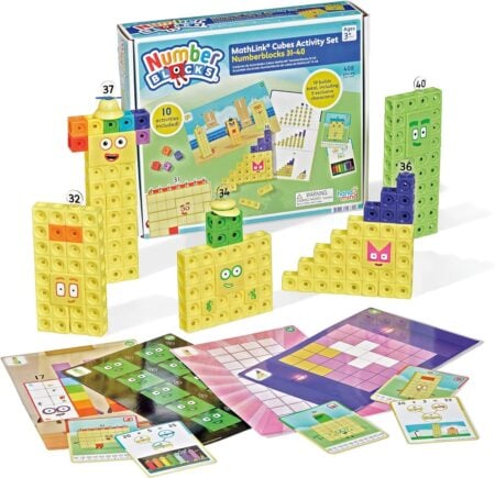 NumberBlocks Mathlink Cubes 31-40