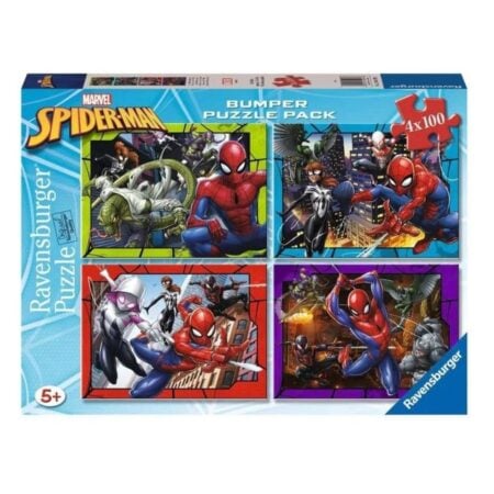 Spider-Man Bumper set of 4 Puzzles